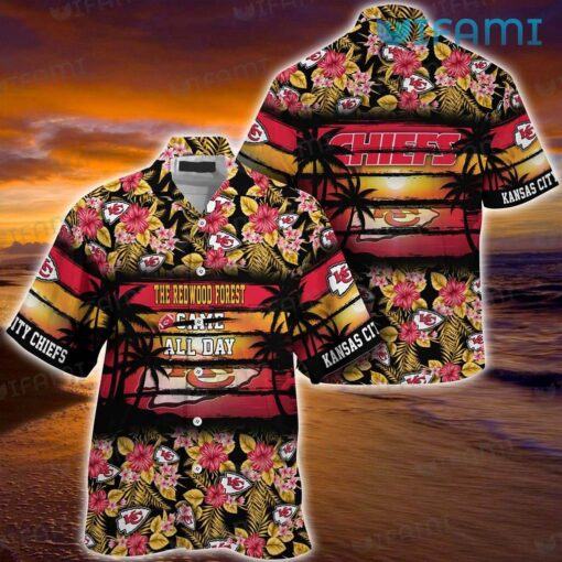 Chiefs Hawaiian Shirt The Redwood Forest Game All Day Kansas City Chiefs Gift