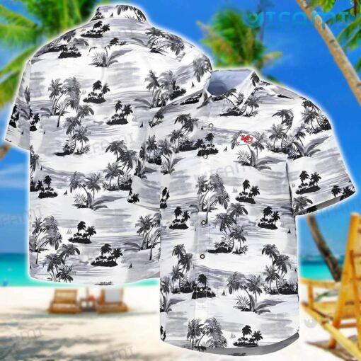 Chiefs Hawaiian Shirt Tropical Island Pattern Kansas City Gift