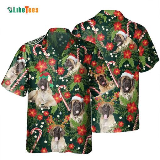 English Mastiff Dog Christmas Trendy Hawaiian Shirt, Dog Trendy Hawaiian Shirt Perfect Gifts For Your Loved Ones