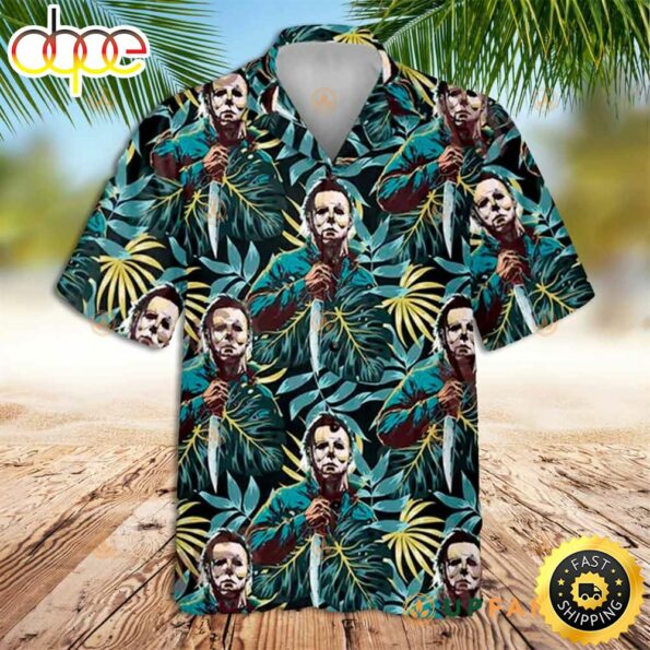 Halloween Michael Myer Tropical Style Cool Hawaiian Shirts
