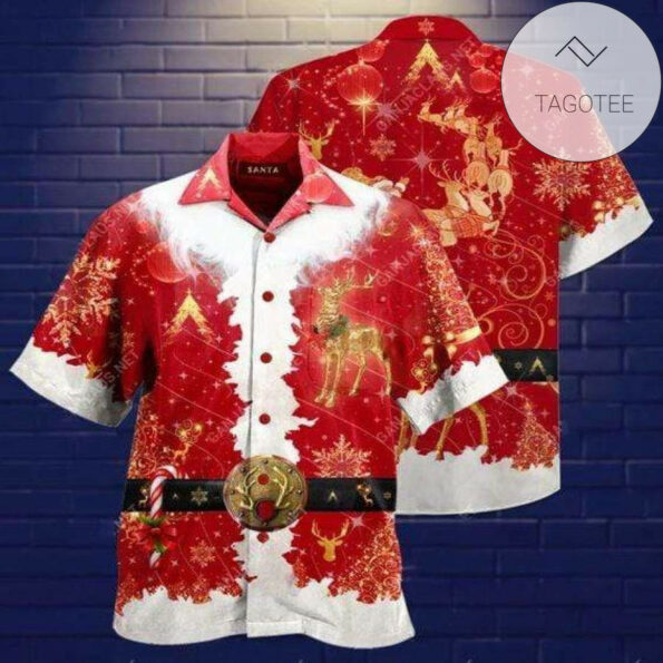 Hawaiian Shirts Special Santa Claus Costume Christmas