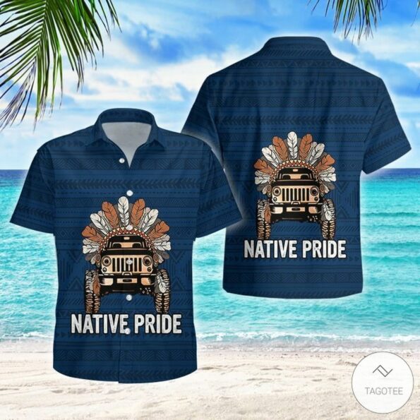 Jeep Native Pride hot Hawaiian Shirt, National Coming Out Day gift