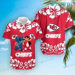 Kansas City Chiefs Hawaiian Shirt Lilo Stitch Chiefs Gift