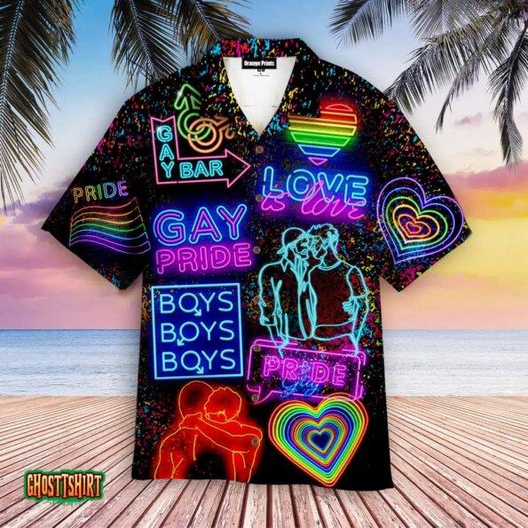 LGBT Gay Pride Month Aloha hot Hawaiian Shirt, National Coming Out Day gift