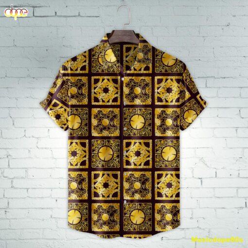 Lament Configuration Spread Pattern Horror Movie Halloween All Over Print 3D Hawaiian Shirt