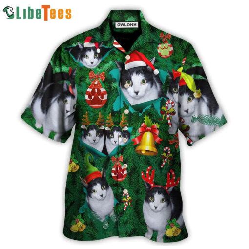 Lovely Cat Christmas, Xmas Trendy Hawaiian Shirts Perfect Gifts For Your Loved Ones