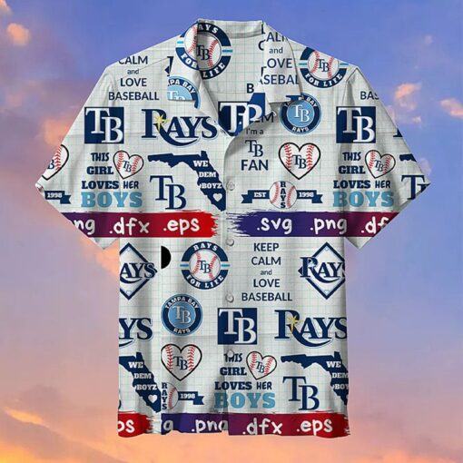 MLB Tampa Bay Rays Amazing Limited Edition hot Hawaiian Shirt 3D