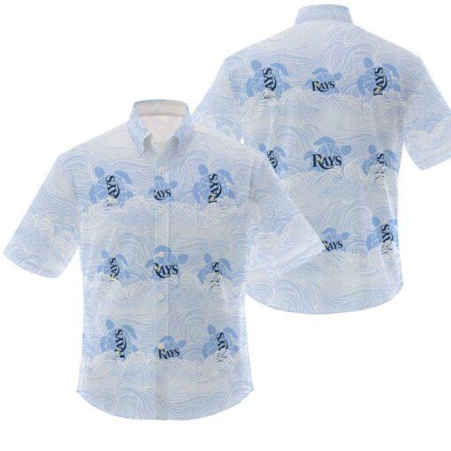 MLB Tampa Bay Rays sea waves Limited Edition Hawaiian Shirt Unisex