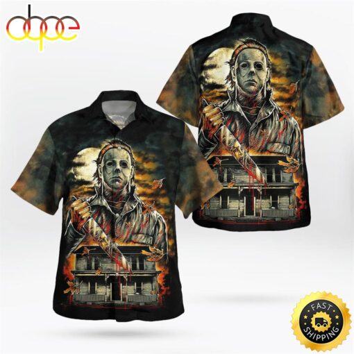 Michael Myers Halloween Hawaiian Shirt