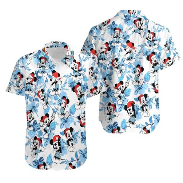 Mickey Printerval Hawaiian Disney Unique Festive Christmas Celebration Shirt
