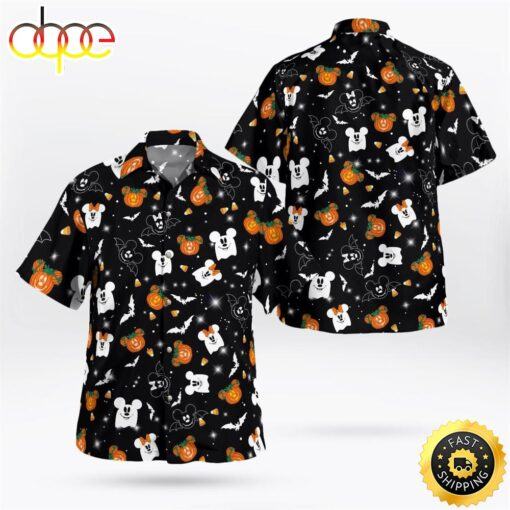 Movie Cartoon Halloween Hawaii Shirt