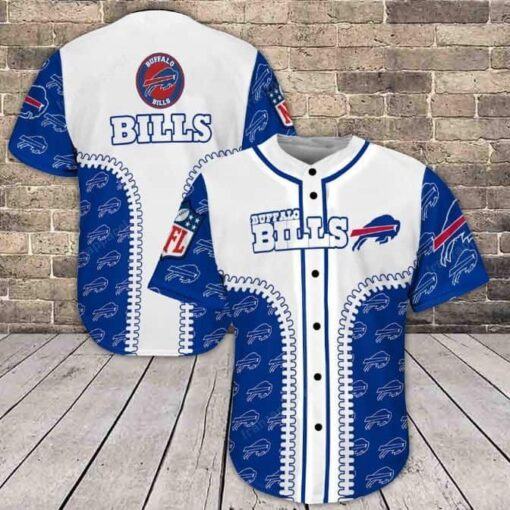 NFL Buffalo Bills Baseball Jersey Football Gift For fan