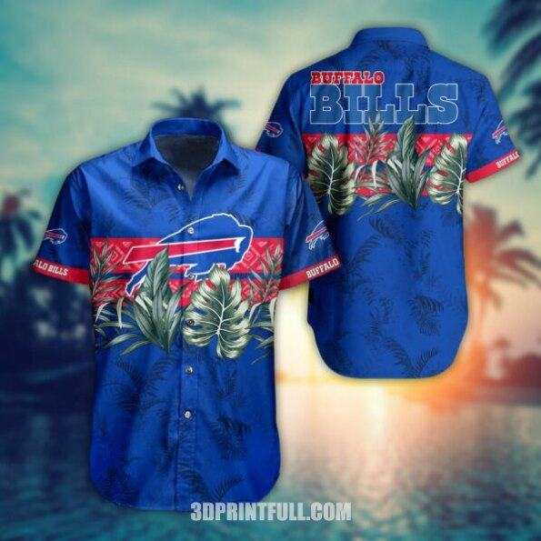 NFL Buffalo Bills Hawaiian Shirt Short Style Hot Trending Summer Collection, Trendy Aloha