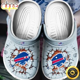 NFL Football Sports Buffalo Bills Tide Crocs Clog Shoes