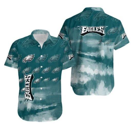 NFL Philadelphia Eagles Hawaiian Shirt For Football Fans, NFL Hawaiian Shirt