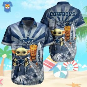 Los Angeles Chargers Mens Hawaiian Summer Set Button-down Shirts Beach Shorts