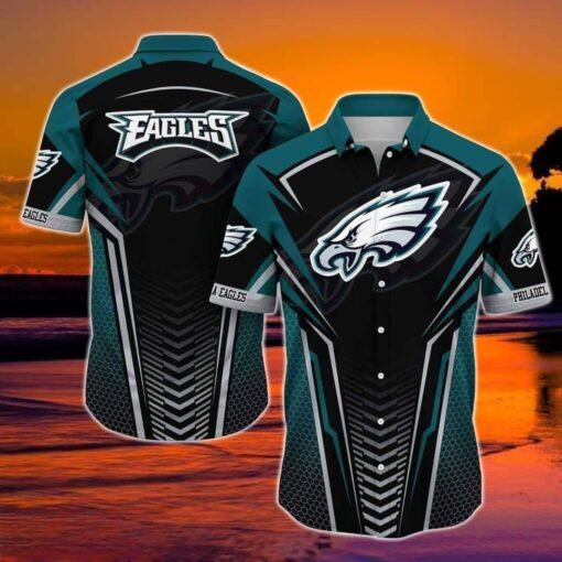 Philadelphia Eagles NFL Hawaiian Shirt For Football Fans, NFL Hawaiian Shirt