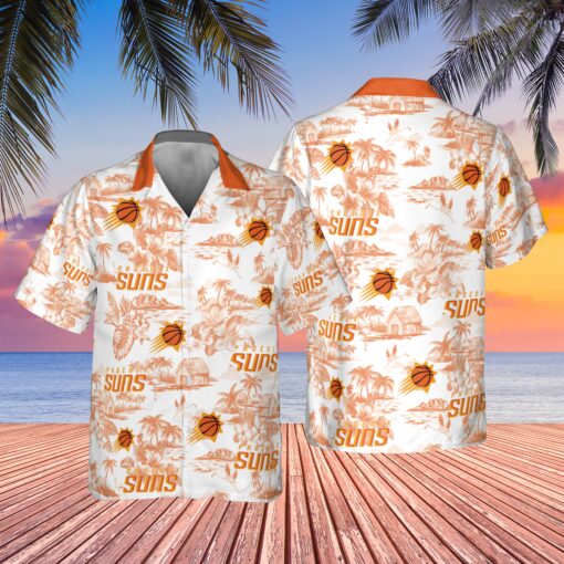 Phoenix Suns Island Splash Official Aloha Shirt