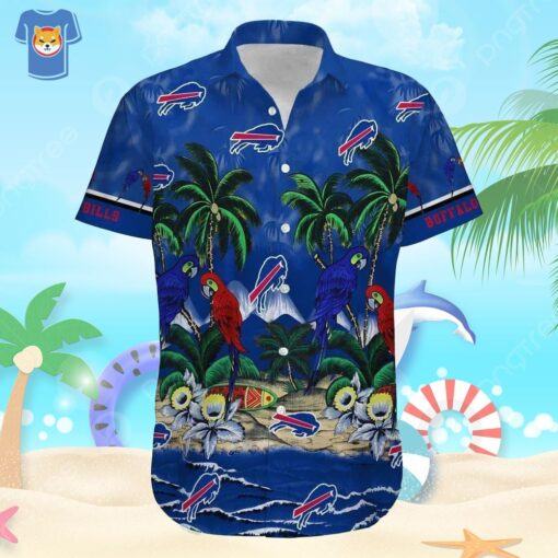 Pineapple Themed Buffalo Bills Perfect Beachwear