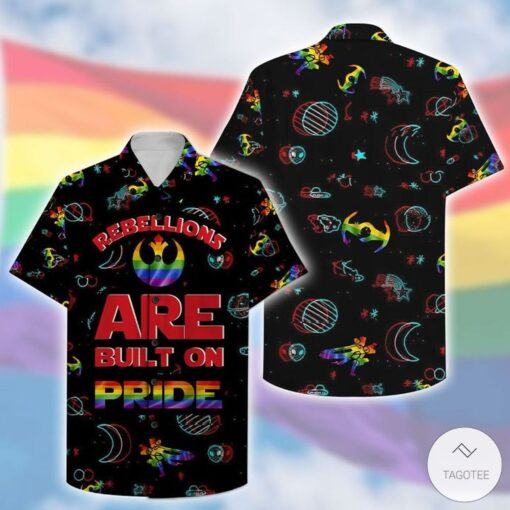 Rebellions Are Built On Pride LGBT hot Hawaiian Shirt, National Coming Out Day gift