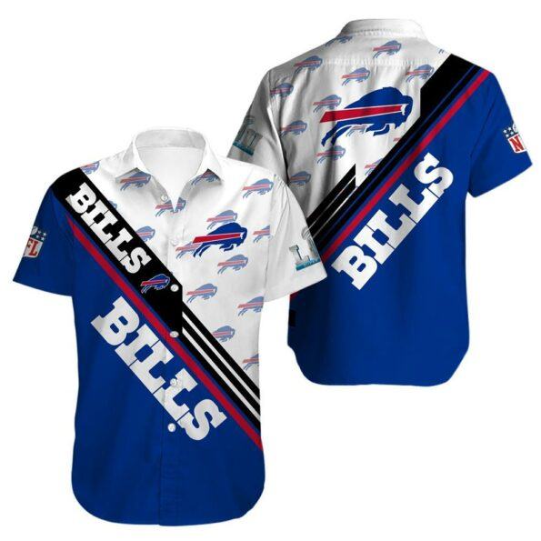 Retro Vibes Buffalo Bills Baseball Hawaiian Shirt – All Over Print, Trendy Aloha Design Ver 15