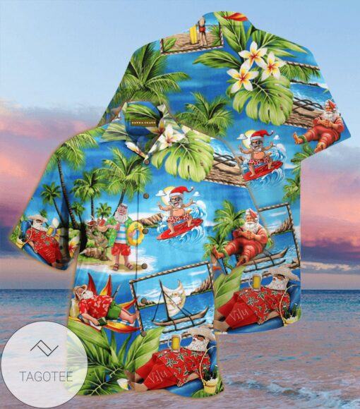 Santa Claus Bringing Joy Laughter On High Quality Hawaiian Shirt