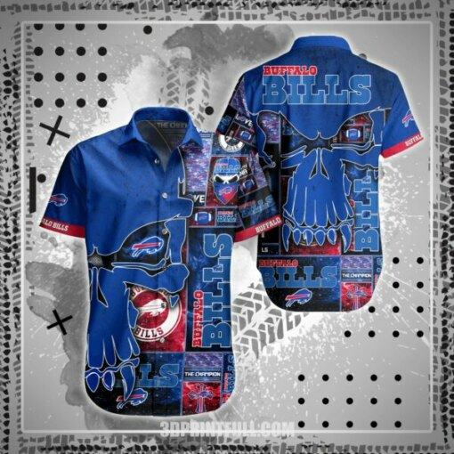 Stand Out with NFL Buffalo Bills Hawaiian Shirt Short Style Hot Trending Summer Collection