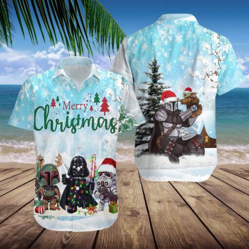 Star War Merry Christmas Summer Trendy Hawaiian Shirt