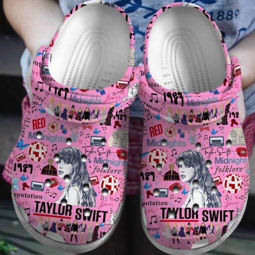 Taylor Swift Crocband Clogs Crocs Comfortable Shoes