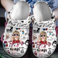 Taylor Swift Crocs Clogs Crocband Comfortable Shoes