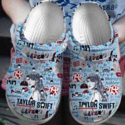 Taylor Swift Crocs Comfortable Clogs Shoes Crocband