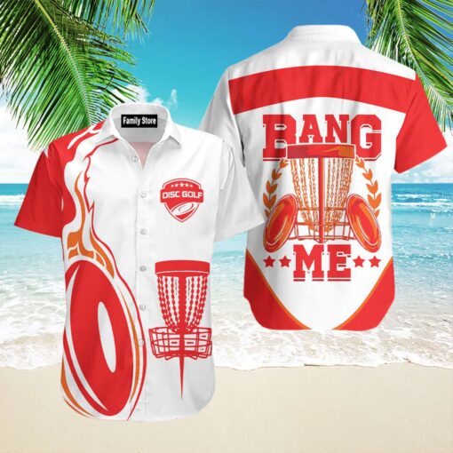 Bang Me Disc Golf Hawaiian Shirts