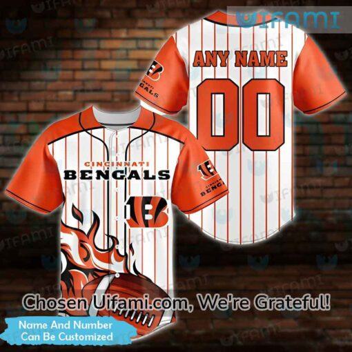 Bengals Baseball Jersey Funny Personalized Bengals Gifts