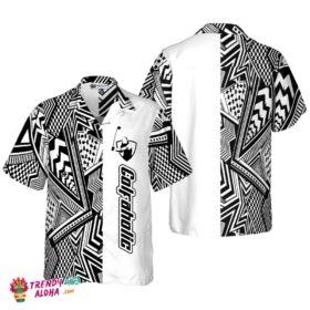 Fordham Rams Hawaii Shirt Coconut Tree Tropical Grunge – NCAA