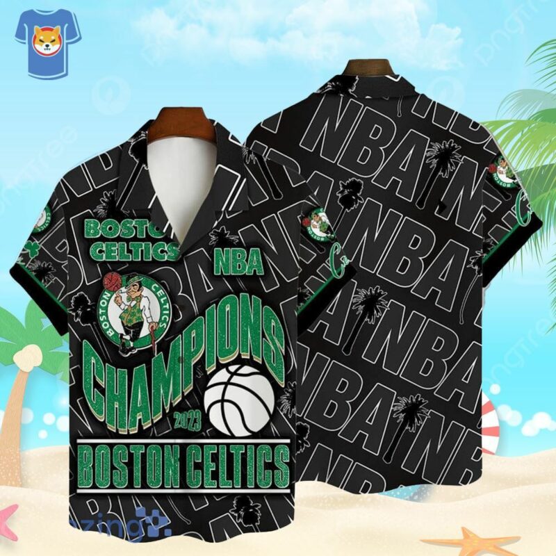 Boston Celtics National Basketball Association Hawaiian Shirt