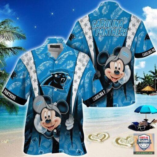 Carolina Panthers nfl mickey mouse Hawaiian Shirt custom for fan