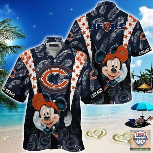 Chicago Bears nfl mickey mouse Hawaiian Shirt custom for fan
