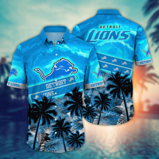 Detroit Lions NFL Hawaiian Shirt Island Aloha Shirt