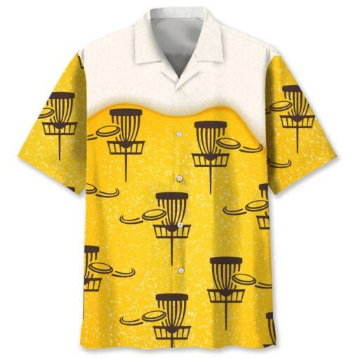 Disc Golf Beer Trendy Hawaiian Shirt