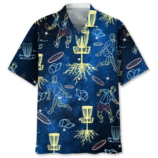 Disc Golf Light Trendy Hawaiian Shirt