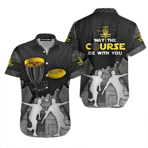 Disc Golf May The Course Be With You Trendy Hawaiian Shirt
