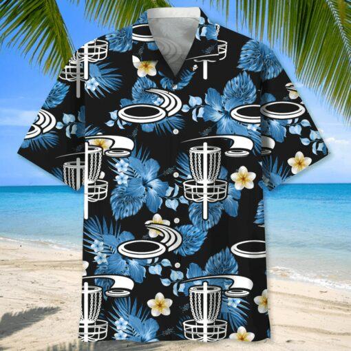 Disc Golf Nature Trendy Hawaiian Shirt, Trendy Hawaiian Shirt For Men, Summer Gift, Gift For Disc Golf Player