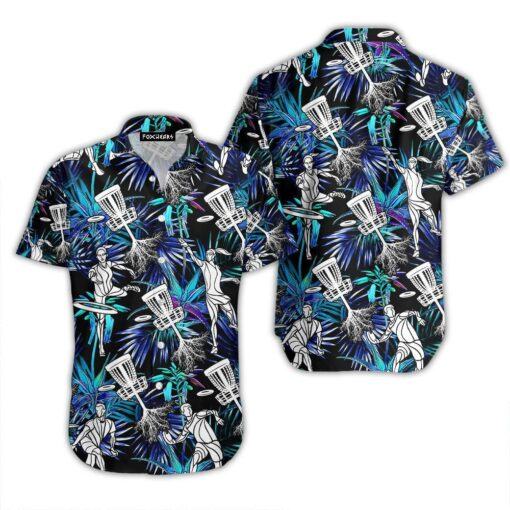 Disc Golf Retro Vintage Style Trendy Hawaiian Shirt