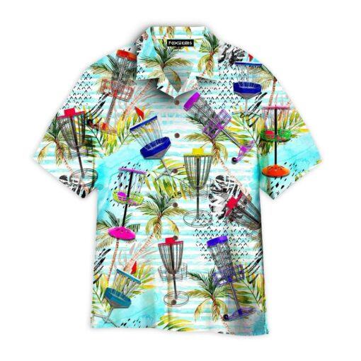 Disc Golf Tropical Trendy Hawaiian Shirt