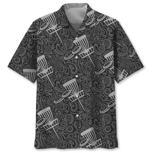 Golf Ball Aloha Trendy Hawaiian Shirt Tee Off in Tropical Style