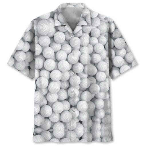 Golf Ball Trendy Hawaiian Shirt