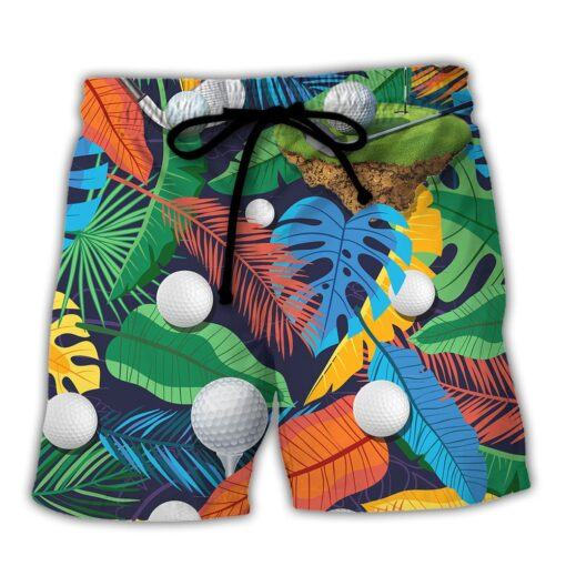 Golf Funny It Takes A Lot Of Balls To Golf The Way I Do Tropical Golf Lover – Beach Short