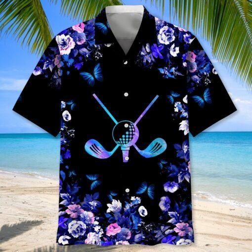 Golf Hawaiian Tropical Trendy Hawaiian Shirt, Trendy Hawaiian Shirt For Men, Summer Gift