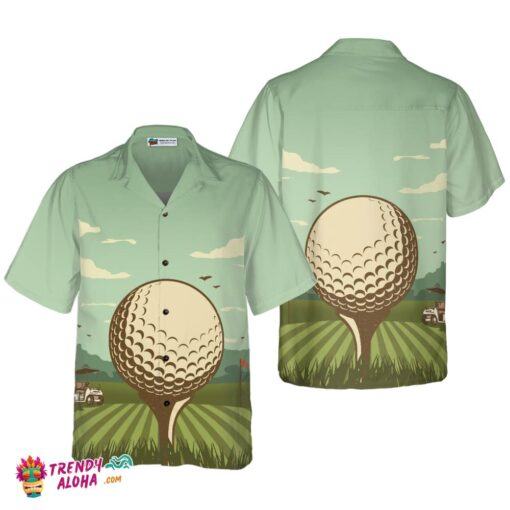 Golf In A Beautiful Day Hawaiian Shirt