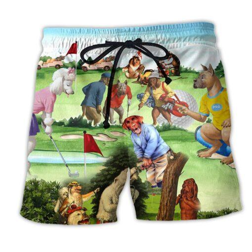 Golf It Takes A Lot Of Balls To Golf The Way I Do And I Love Trendy Aloha Hawaiian Beach Shorts